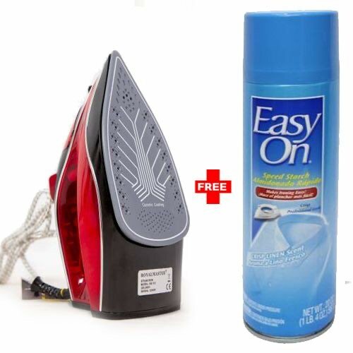 Royal Master 2200W - High Speed Electric Steam Iron - Red/Bl