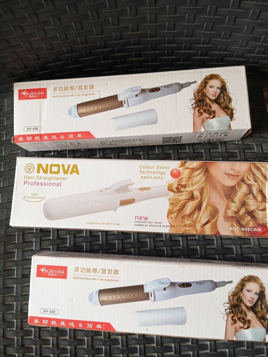 Lisseur et boucleur de cheveux