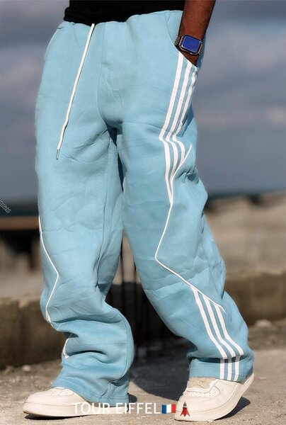 Pantalon de survêtement bleu