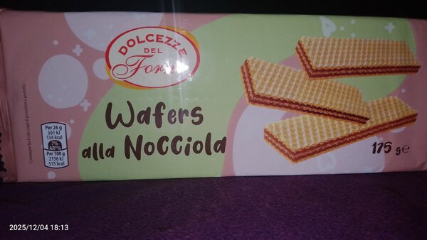 Dolcezze Nocciola Wafers 175g
