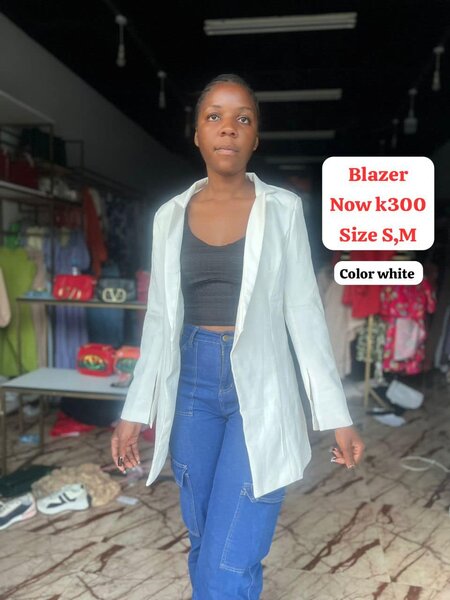 Beautiful, stylish and high-quality women's blazer white