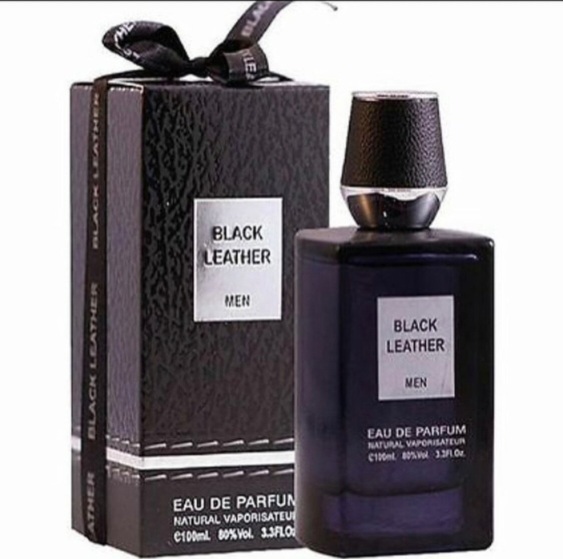 Black leather perfume