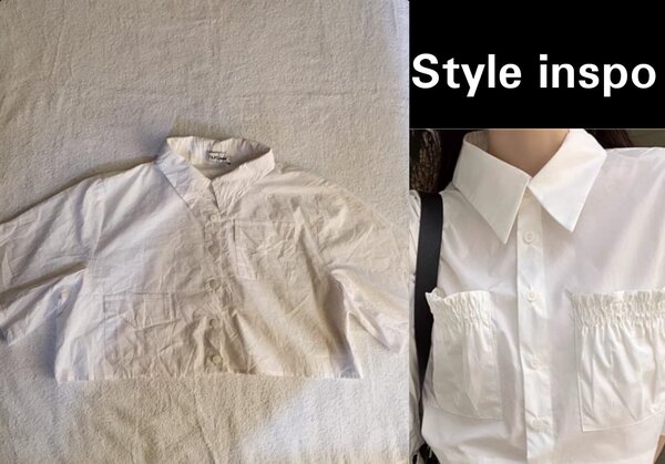 Salaula crop tops and tops