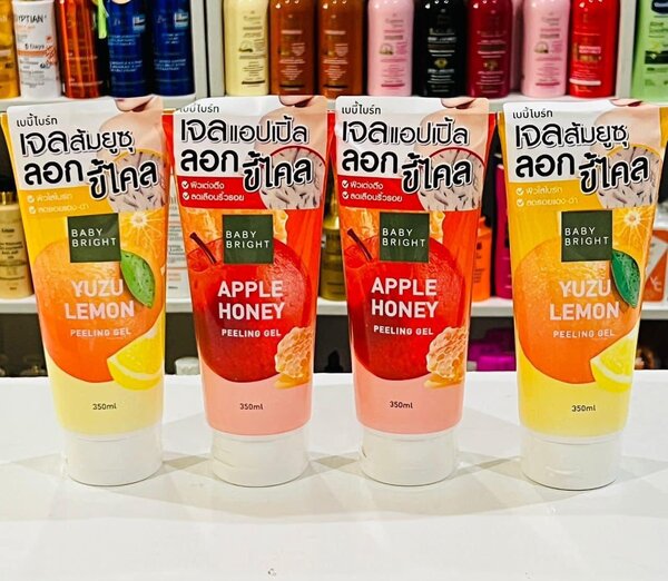 Baby bright exfoliating gel