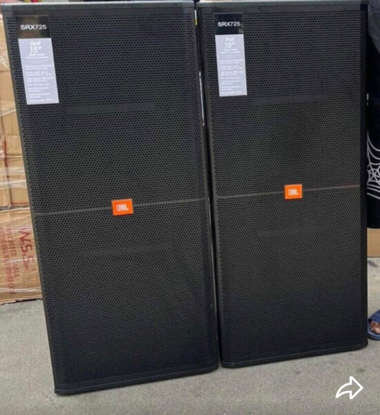 Enceintes JBL SRX725 Puissantes