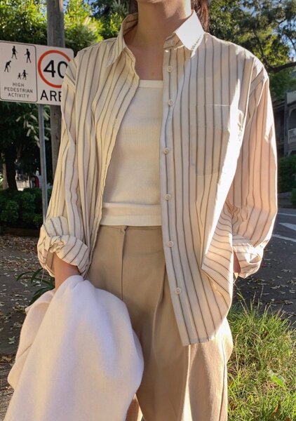 Женская рубашка в клетку