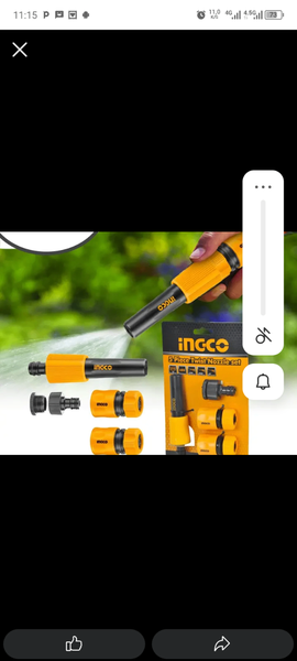 Set de raccords de tuyau INGCO