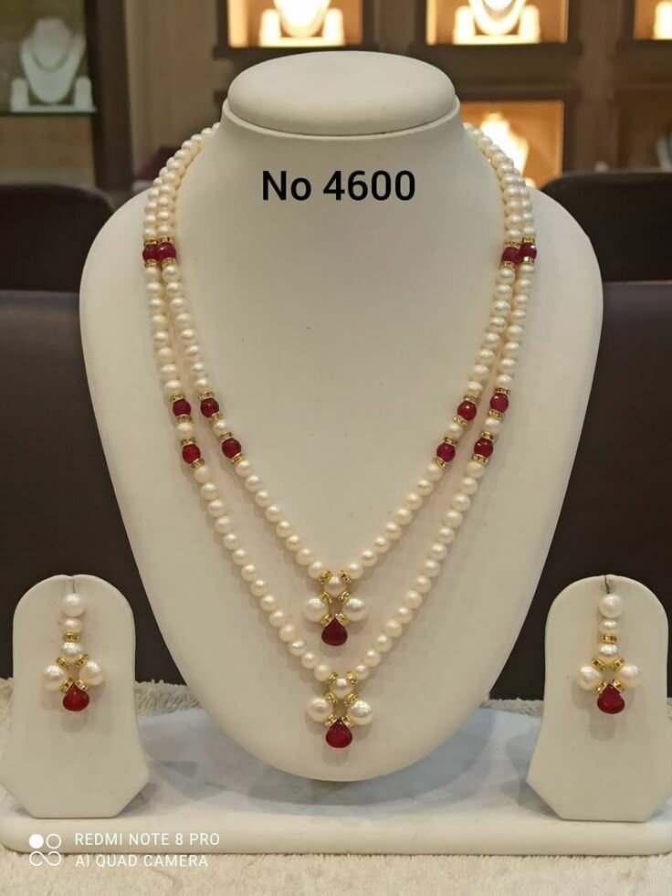 Collier de perles élégantes