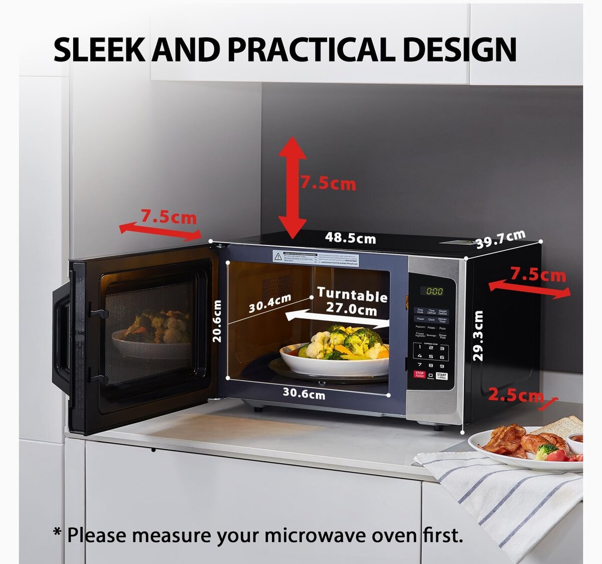 Toshiba microwave (23 liters )