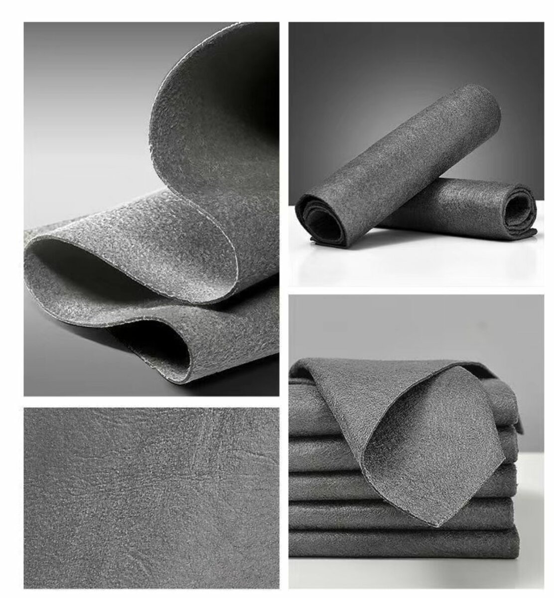 7 chiffon d'essuyage sans trac