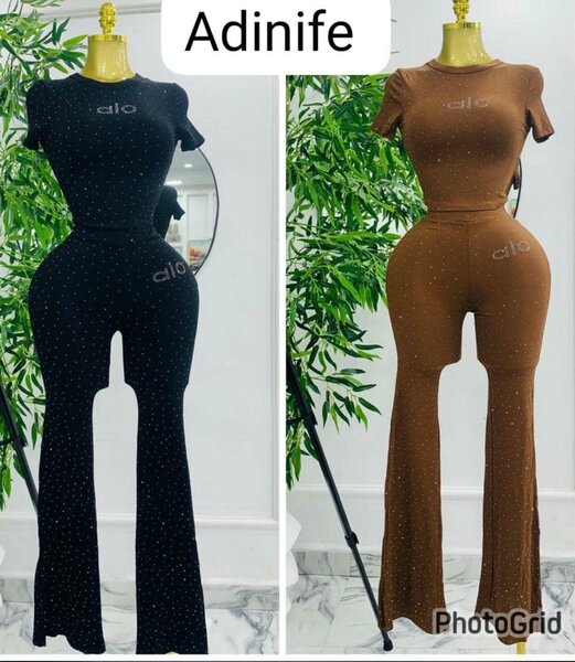 Ensemble scintillant femme