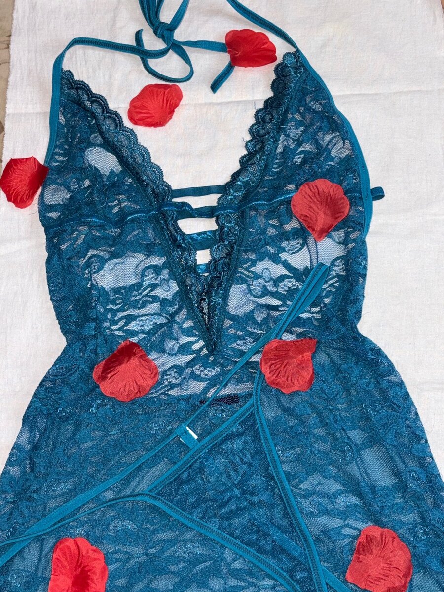 Robe en dentelle sexy femme