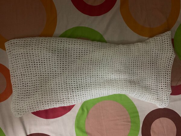 Robe d'été en crochet blanc