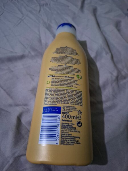 Lotion hydratante au cacao