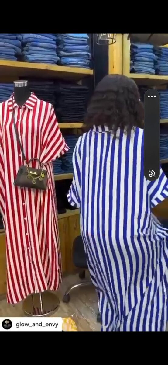 Robe rayée maxi élégante