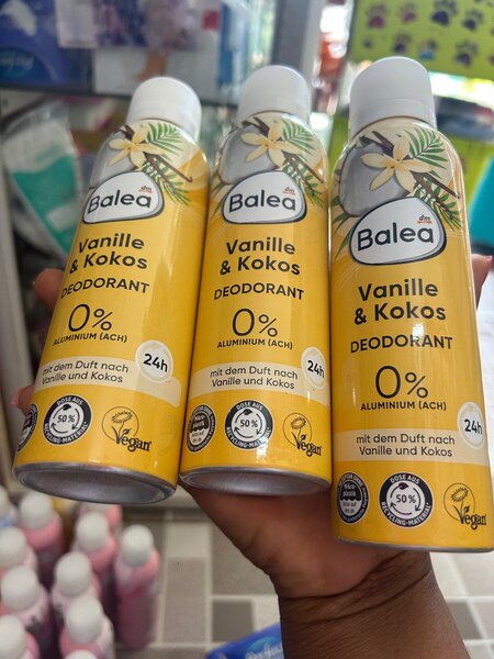 Déodorants Balea Vegan 48h