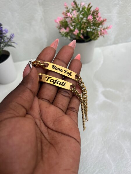 Customized stainless bracelets