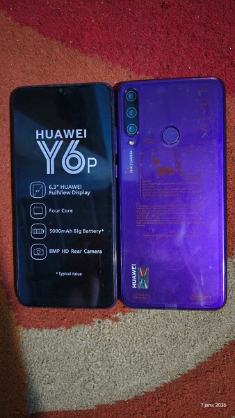 Huawei Y6P 64 GB violet