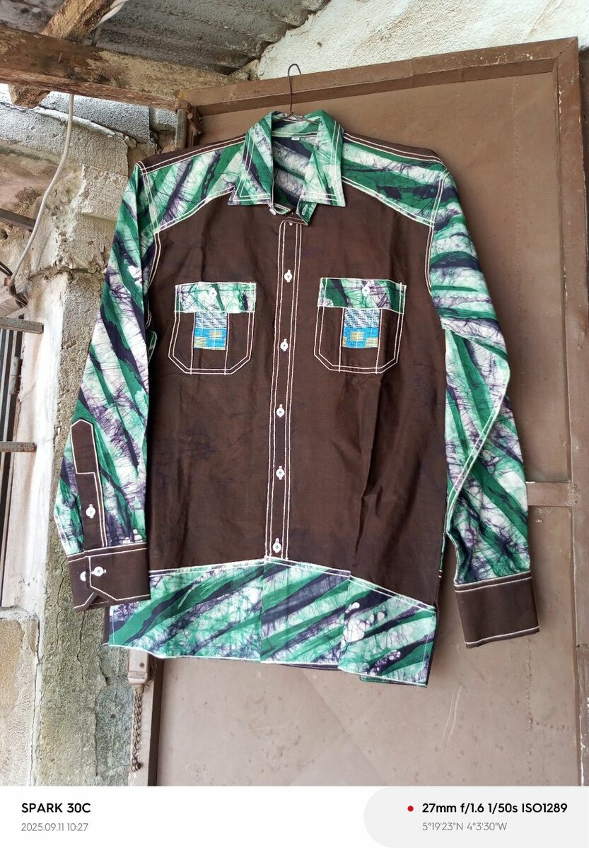 Chemise homme multicolore