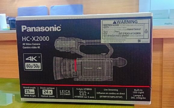 Caméra vidéo 4K Panasonic