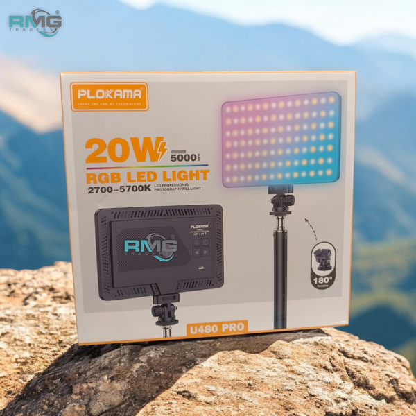 Plokama U480 Pro RGB LED Fill Light