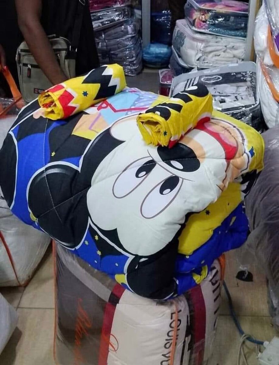 Bedding set with Mickey Mouse