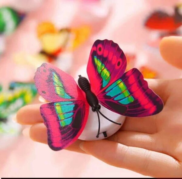 Lumières papillon LED murales