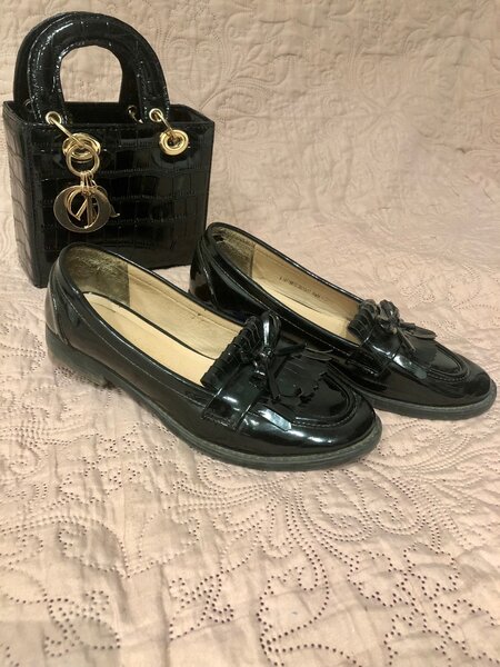 Black Dorothy Perkins Loafers Size 38