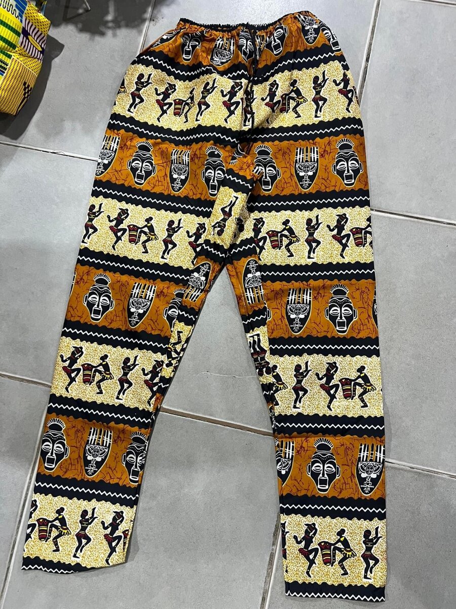 Pantalon Tissu motif Africain (Homme &Femme)
