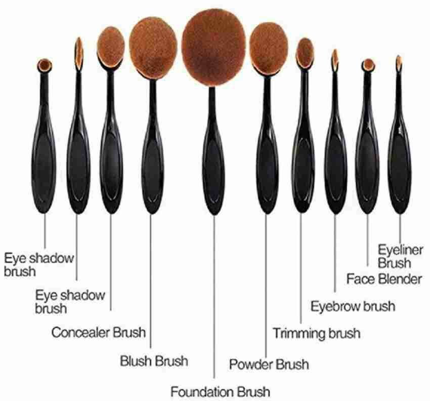 Multipurpose make up brush set