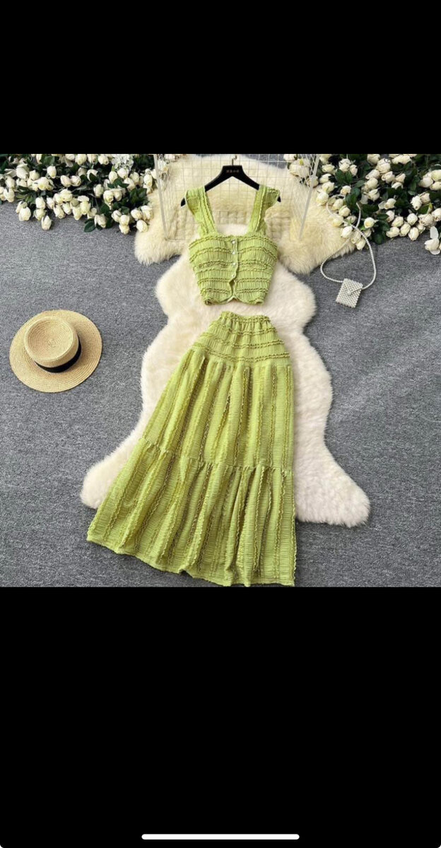 Jupe et haut bien chic