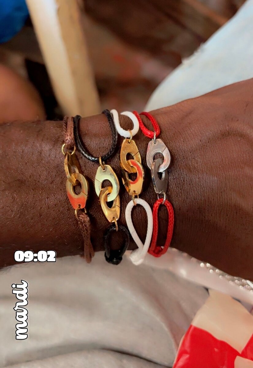 Bracelets en Cuir et Métal