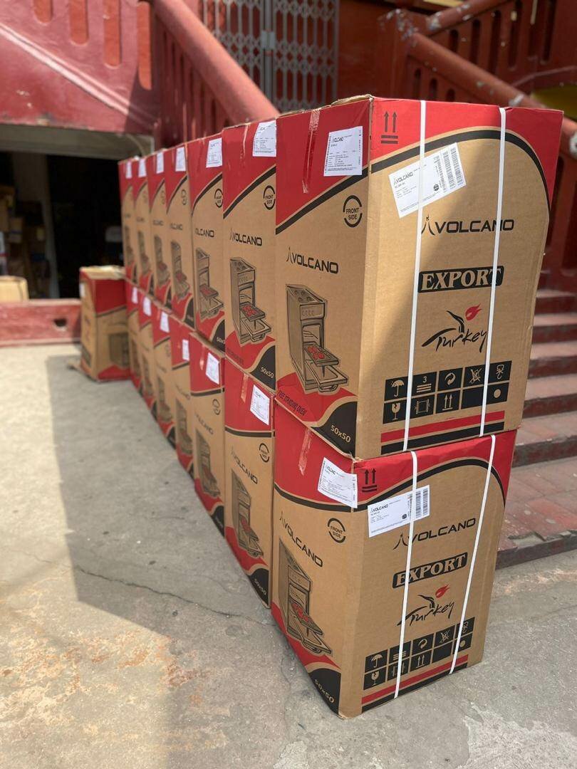 VOLCANO GAS STOVE WITH OVEN