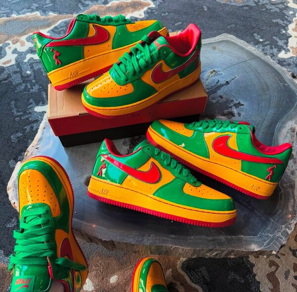 Sneakers colorés tendance