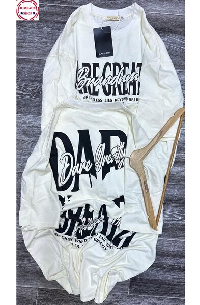 T-shirt moderne en coton