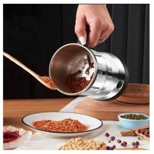 Moulin à épices électrique inox