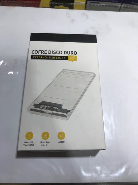 COFRE DISCO DURO EXTERNO-USB 3.0/3.1