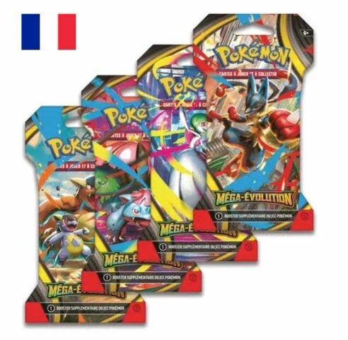 Booster Packs Pokémon Mega-Évolution