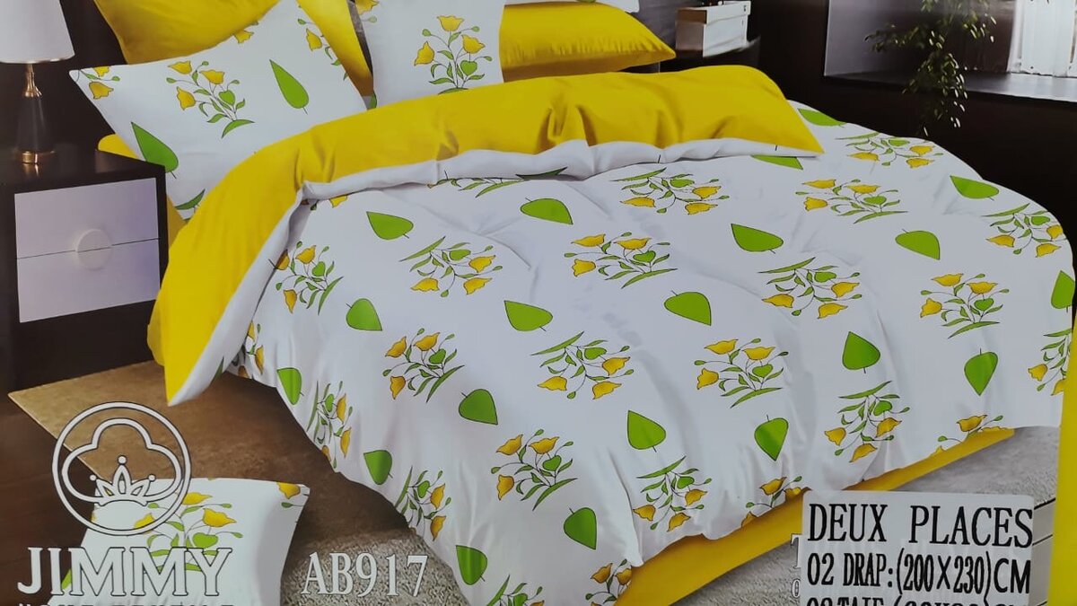 Parure de Lit Double JIMMY