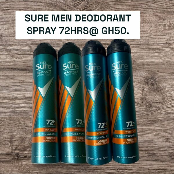 Deodorant spray available