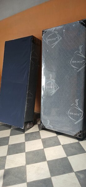 King-size bed and matress