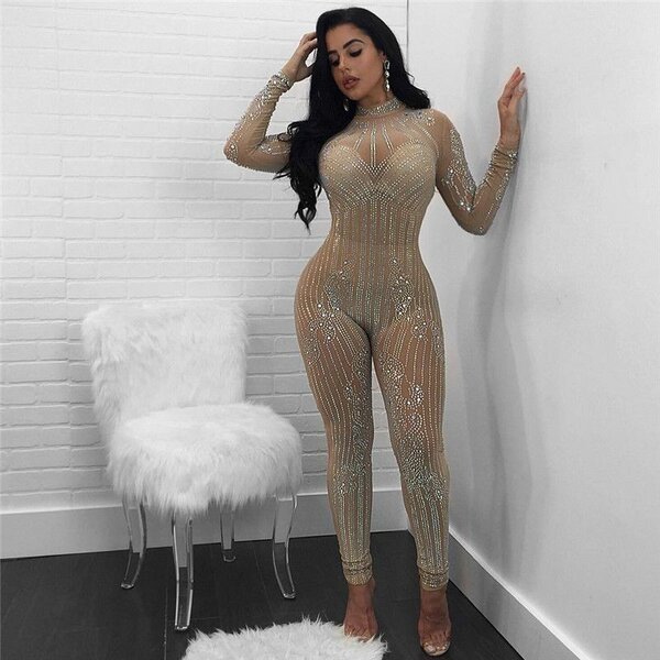 Sparkling Sequin Jumpsuit