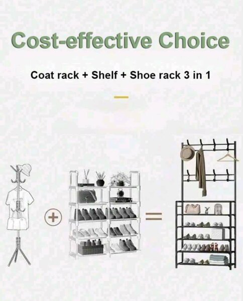 *ÉTAGÈRE DE CHAUSSURE AVEC CEINTE*