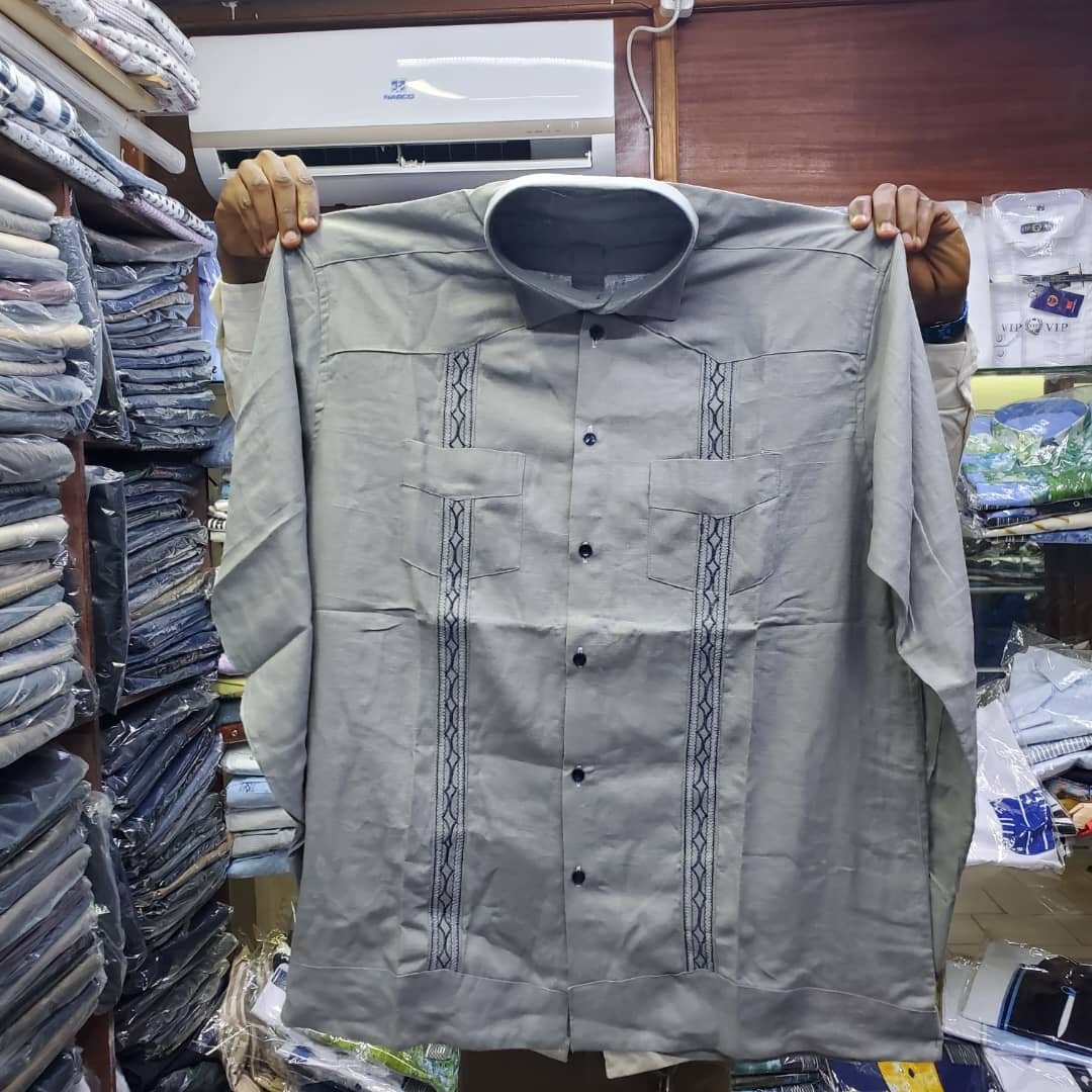 Chemise habillé en lin pour homme