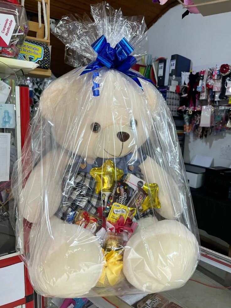 Peluche Teddy avec Chocolats