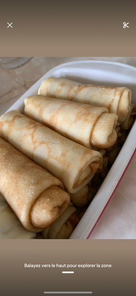 Crêpe nature