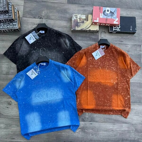 Loose vintage T-shirt Hellstar