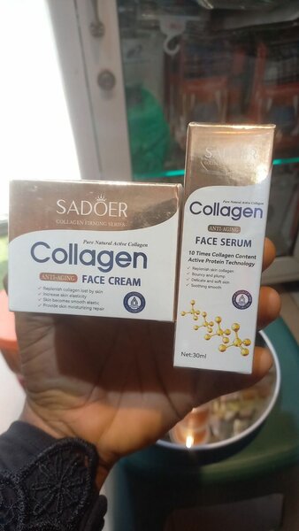Sadeor facial cream and facial serum