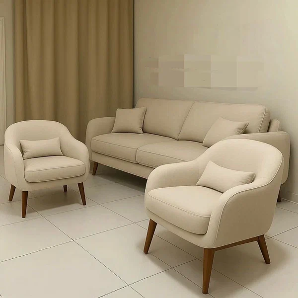 Canapé et fauteuils élégants