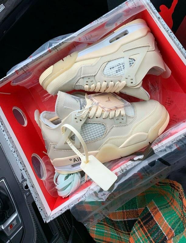 Jordan 4 cream color